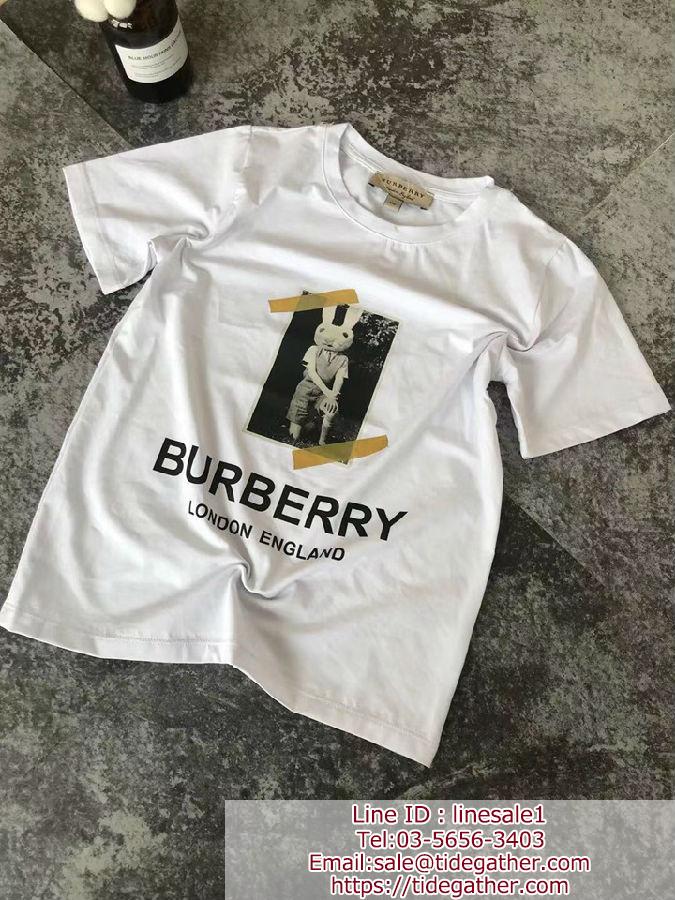 burberry 親子ペアルック 半袖tシャツ