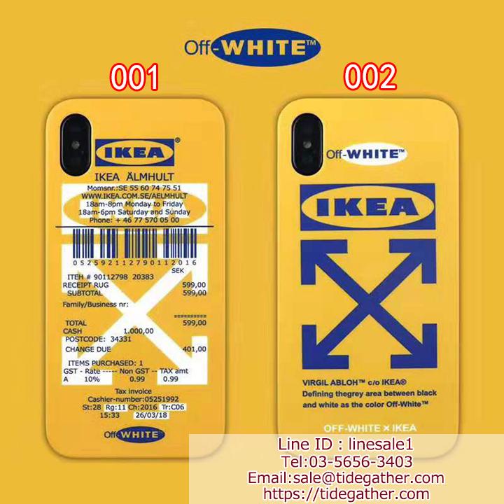 限定品 OFF WHITE X IKEA iPhoneX/XS Maxケース
